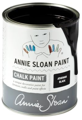 Annie Sloan Chalk Paint 1 litre (Athenian Black)