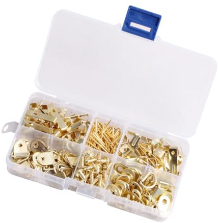 Angoily Robustes Pour Cadres Photo (20 Lb) - Kit De Clous Sans Traces Pour Décoration Murale En Fer Non Marquants Installation Facile Pour Bureaux Et Maisons