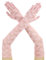Gants Dentelle Rose pour Femme Elégants pour Fête de Thé Années 1920 Robe de Fiançailles Soirée Danse Cocktail Opéra Gants Longs Femme