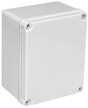 Sourcingmap 170x140x95mm/6.69x5.51x3.74inch Wateproof IP67 Electronic ABS Plastic DIY Junction Project Box Enclosure Case Outdoor/Indoor