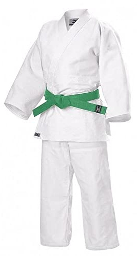 Mizuno Unisex - Adulto Hayato Judo Tuta Bianca 180