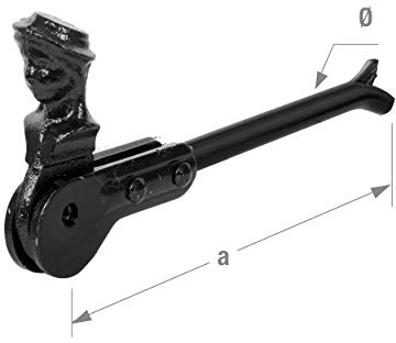 CQFD Fensterladen-Stopper, 140 mm, Schwarz, Legierter Stahl