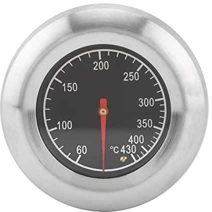 Termometro per Barbecue Indicatore di Temperatura, 60~430 ℃ Termometro per Barbecue in Acciaio Inossidabile Impermeabile, Termometro da Cucina per Forno Accessori per Stufe a Legna