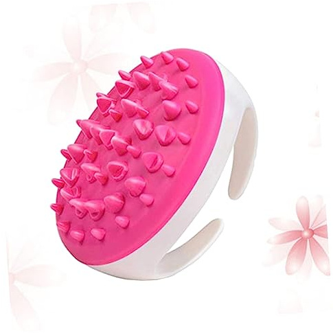 minkissy Cepillo De Masaje Corporal Rosado Para Eliminar Masajeador Corporal Manual Para Cuidado Piel y Relajación Casa