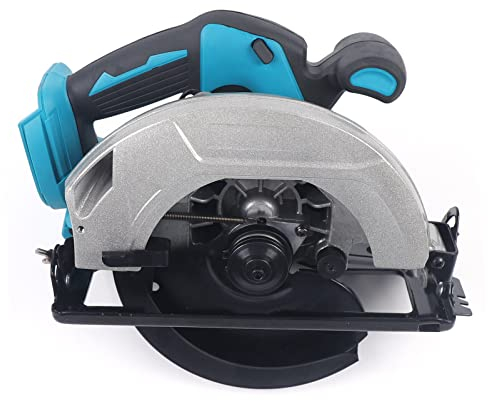 LENDISIY Scie circulaire portative sans fil compatible avec batterie Makita 18 V au lithium, scie plongeante, scie radiale, scie à onglets