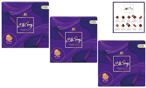 Milk Chocolate Bundle With Dairy Milk Chocolate Tray 360g x 3 Pack