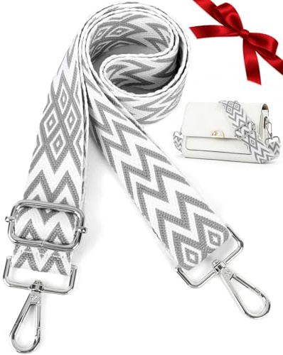 Correa para Bolso Ajustable, Correas para Bolsos de Mujer y Hombre,CorreaLarga Universal de Repuesto Ancha de Lona Crossbody Bolso pour Equipaje, Computadora,Bolsa Ordenador,Cámara