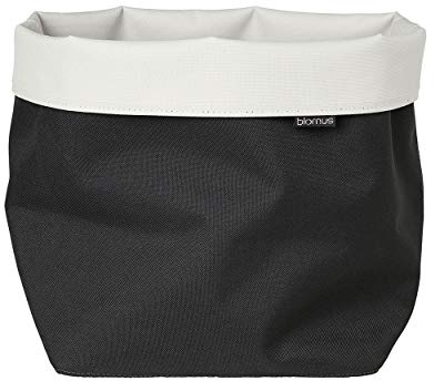 Blomus 69035 Ara Korb, Sand-anthrazit, H 26 cm, B, T 23 cm