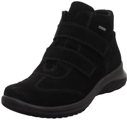 Legero Stivali morbidi da donna con calda imbottitura Gore-Tex, Nero 0000, 37.5 EU