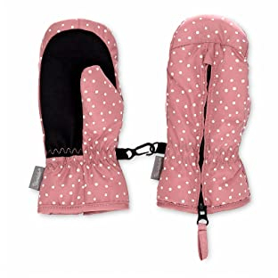 Sterntaler Baby - Mädchen Fäustel Punkte Handschuh, Rosa, 4