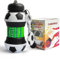 CARESWAY Fußball Trinkflasche für Jungen und Mädchen - Fußball Geschenke für Jungen und Mädchen - Faltbare Flasche für Kinder Getränke
