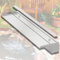 LONGRUNNEW Teich-Wasserfall-Klingen-Set, 90 cm Edelstahl-Poolbrunnen mit Zubehör, Breite 20 cm, Spillway Wasserspiel, Wasserfall-Kaskade für Garten, Terrasse, Teichdekoration
