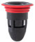 Clapet anti-refoulement de sol de douche, valve de vidange unidirectionnelle anti-odeur pour cuisine et salle de bain (noir)
