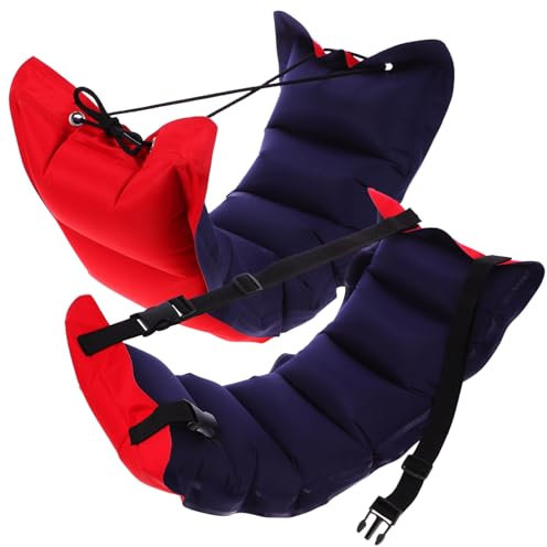 BESPORTBLE 2st Taille Und Rücken Schwimmbecken Schwimmbad Gürtel Taucherbrille Babyschwimmer Flossen Zum Schwimmen Kickboard Für Das Schwimmtraining Für Wasser Schweben Nylon