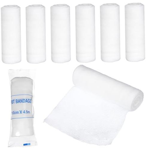 VALICLUD Rouleaux Bandages Individuellement Emballés Bandages Respirants Absorbants pour Plaies