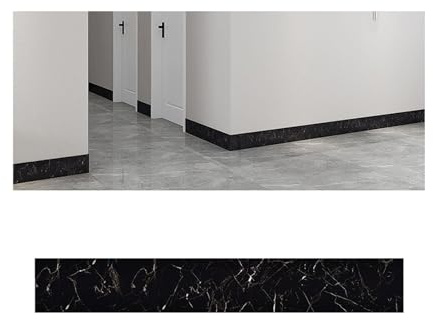 Väggskydd från klämmande väggar PVC-golvlister 12 cm x 60 cm Paket med 5 flerfärgade(C)
