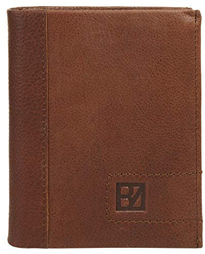 Bodenschatz Geldbörse Echt Leder Cognac Herren - 020185