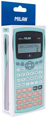 Milan® Calculadora científica M240 Silver, en Caja de cartón