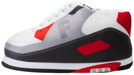 Flamingueo Hausschuhe für Damen, Unisex, Hausschuhe, Damen, Slipper, Hausschuhe, lustige Hausschuhe, rutschfest, Einheitsgröße, Rot und schwarz, 35/46 EU Ancho