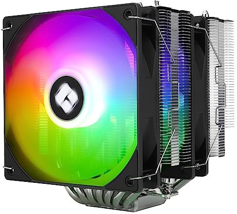 Thermalright Phantom Spirit 120 SE ARGB - Enfriador de aire para CPU, 6 tubos de calor, cubierta de disipador de calor de aluminio, para Intel 1700/115X/1200, AMD AM4/AM5