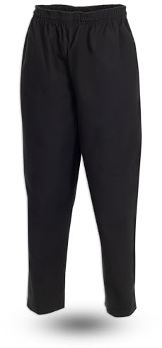 Chef Trends Comfort Fit Unisex Chef Pant B35-6X-Large, Black