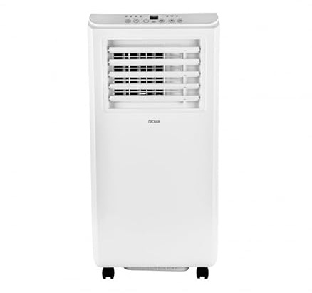 facula - Aire Acondicionado portátil Polar 7000BTU | Ventilación+deshumidificación | Temporizador | Mando | Asa y Ruedas