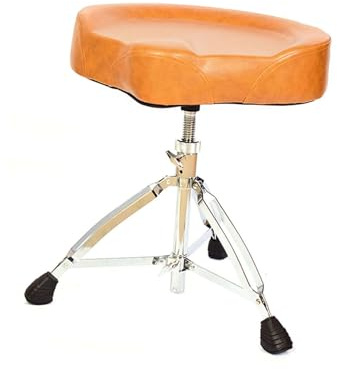 Generico Sgabello Ergonomico A Sella, Altezza Regolabile Da 45 A 63 Cm, Sedia Con Portata Di 100 Kg, For Ufficio, Casa, Suonare La Batteria(Color 3)