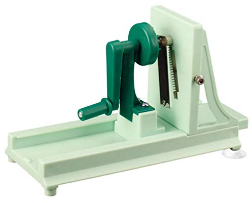 Cabilock Gemüseschneider Manuell Gemüsespaghetti Spiralschneider für Karotte Gurke Zucchini Gemüsenudeln Zucchini Multifunktional Küchenhelfer Kochzubehör