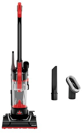 Bissell CleanView Compact Upright Vacuum, Fits in Dorm Rooms & Apartments, Lightweight with Powerful Suction and Removable Extension Wand, 3508