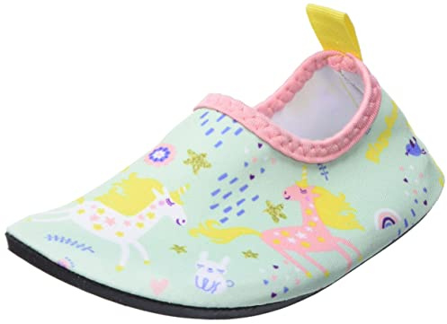 Playshoes Barfuß-Schuhe Unisex Kinder Wassersportschuh, Einhorn, 28/29 EU