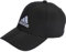 adidas Unisex Embroidered Logo Lightweight Baseball Cap, Black/White, M