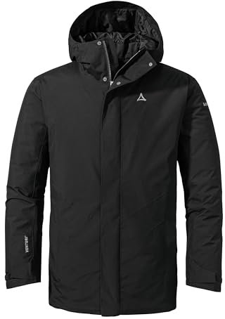 Schöffel Herren Style Froda Mns Winter Parka, Schwarz, 54 EU