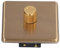 Gradateur en Laiton, Variateur LED et Résistant aux Rayures pour un Usage Domestique (lumière monotone)