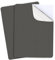 2Pcs Fabric Repair Patches Linen Repair Patches Self-Adhesive Linen Fabric Patch for Sofas Couch Tote Bags Car Seats (Dark Grey)
