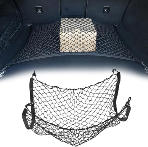 Rete Bagagliaio Auto per Toyota C-HR CHR Hybrid/C-HR EV C-EV/Electric 2020-2023 2024 2025, Eelastica Reti Fisso Bagagli, Bagagliaio Organizzare Rete Portapacchi, Accessori Interni,B