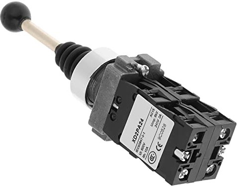 Generic Slitstark Joystickskontroll i Plast och Metall 4-lägesbyte, Stöttålig Strömbrytare för Elektriska Ledningskretsar, Joystickswitch 4-lägen