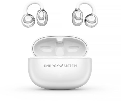 Energy Sistem (WS Chicpods - Open Sound trådlösa Bluetooth-hörlurar - 23H-batteri, brusreducerande vid samtal, IPX4 vattentät, bekväm och flexibel