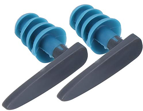 Tapón para los Oídos de Natación,Silicona Profesional Tapón para los Oídos de Buceo Profesional Elástico Suave 2 Piezas para Nadar para Bucear