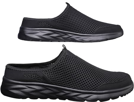 Clogs da donna e uomo, pantofole con supporto per l'arco plantare, chiuse, scarpe da giardino estive, ciabatte da spiaggia, scarpe da bagno, ortofit, pantofole, sandali, slip-on, infradito, in rete