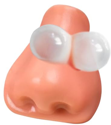 Jouet Pimple Popper - Stress Relief Nez Toys pour Adultes Kids | Le Jeu Popping De Boutons en Silicone Réutilisable, Les Angoisses Amusantes Soulagent Le Gadget De Bureau pour Les Salles D'attente De