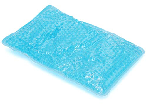 Compresse De Gel Chaud Froid - 250 grammes - 19x12cm - Avec Billes