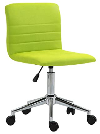 SVITA Linus Schreibtischstuhl Kinder Drehstuhl Stoffbezug Grün