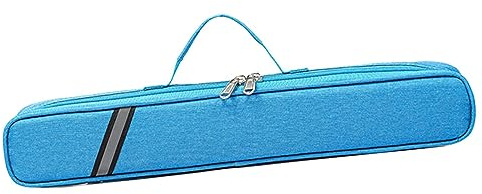 Dickly Bolsa de Transporte para Flauta, Funda de Transporte para Flauta, Minibolsa para Saxofón, Accesorios de Viaje, Bolsa para Instrumentos Musicales, Bols, Azul