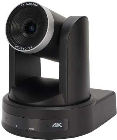 Generic Videokamera Från Konferensrummet, 4K -konferenskamera med Fjärrkontroll för Live -sändning (EU)