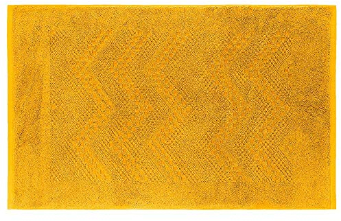 Garnier-Thiebaut 30461 Boheme Badteppich Baumwolle Curry 80 x 50 cm