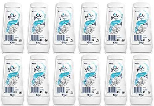 Glade Home Kitchen Bathroom Air Freshener Gel Pure Clean Linen 150g (12 Air Fresheners)