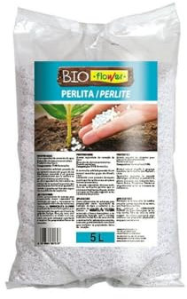 FLOWER SUSTRATO PERLITA 5 LITROS MINERAL NATURAL