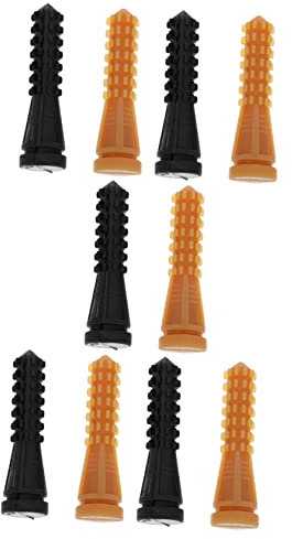 BESPORTBLE 10stücke Geflügelrupffinger Rupfklebestift Gummi-haarentfernungsstab Geflügelhaarentfernung Schlitz-epilierer-zubehör Hühnerrupffinger Ersatz Plucker Entferner