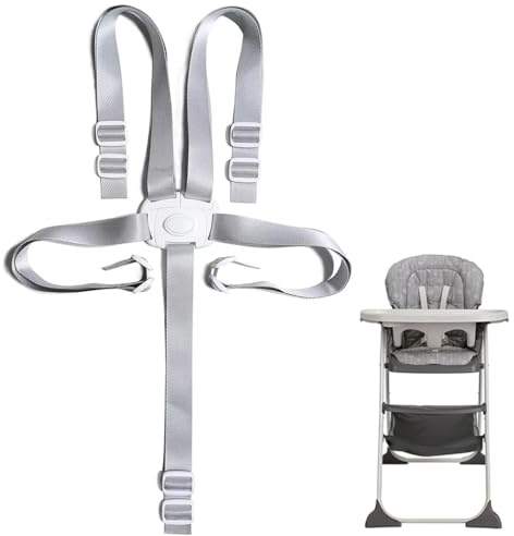 CATOR Cinturon Seguridad Bebe, Arnes Seguridad Bebe, Cinturón de Arnés Universal de 5 Puntos para Silla Alta, Correa Seguridad Carrito Bebe, Arnés Seguridad Carro Bebe,Correa Seguridad Cochecito Bebé