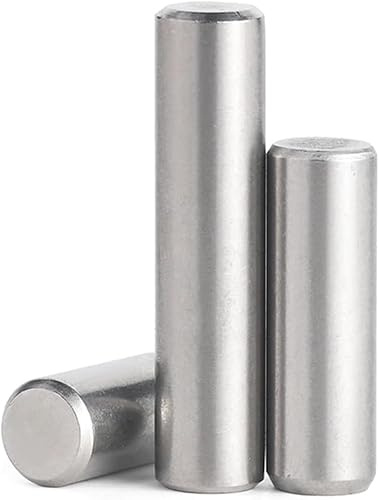 Dowel Pin Cylindrical, 10pcs M3 Stainless Steel Locating Dowel, Length 4MM -60MM 304 Fixed Shaft, Solid Metal Rod(8mm)